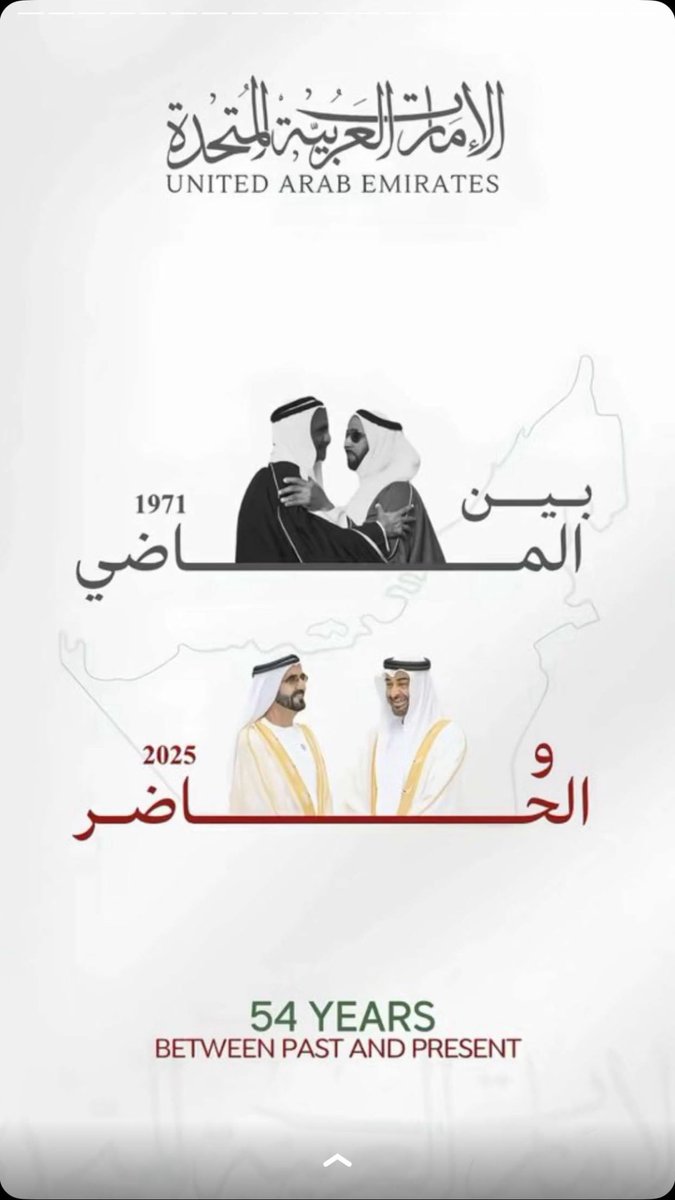 ٢-ديسمبر 
مـيـلاد وطــن ..🇦🇪

#عيد_الاتحاد54
