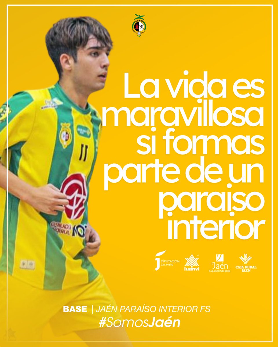 💛 𝗟𝗮 𝘃𝗶𝗱𝗮 𝗲𝘀 𝗺𝗮𝗿𝗮𝘃𝗶𝗹𝗹𝗼𝘀𝗮 𝘀𝗶 𝗳𝗼𝗿𝗺𝗮𝘀 𝗽𝗮𝗿𝘁𝗲 𝗱𝗲 𝘂𝗻 𝗣𝗮𝗿𝗮𝗶́𝘀𝗼 𝗜𝗻𝘁𝗲𝗿𝗶𝗼𝗿

#SomosJaén💛 #FuturoAmarillo