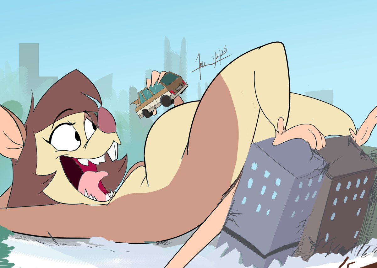 jonathanchimney's tweet image. Here comes the "train", Chew CHEW!!!!

#titanjulia #animaniacs #AU