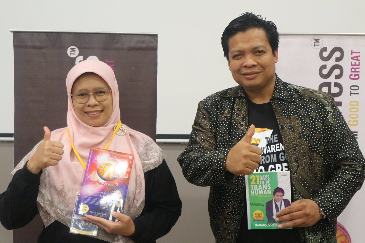 4.  Menemukan kesadaran tertinggi akan kepemimpinan berbasis kesadaran <a href="/The_7Awareness/">The 7 Awareness Training Center</a> , setiap bab dalam buku The7Awareness menjadi panduan seseorang menjadi diatas rata-rata dalam bisnis, karir dan keuangan #naqoy #the7awareness