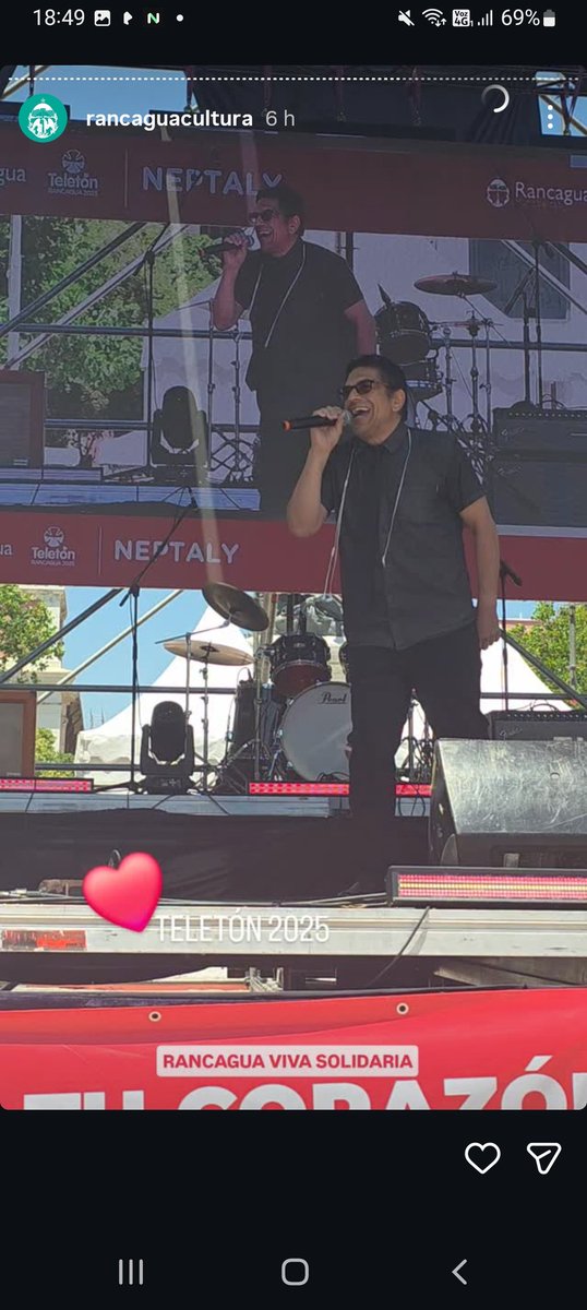 neptaven's tweet photo. Gracias @Teleton @munirancagua por la oportunidad, aportando un granito de arena.. Neptaly  #Teleton2025 #Teleton #rancagua #chile #TeletonChile https://t.co/2SxKCW7cCv