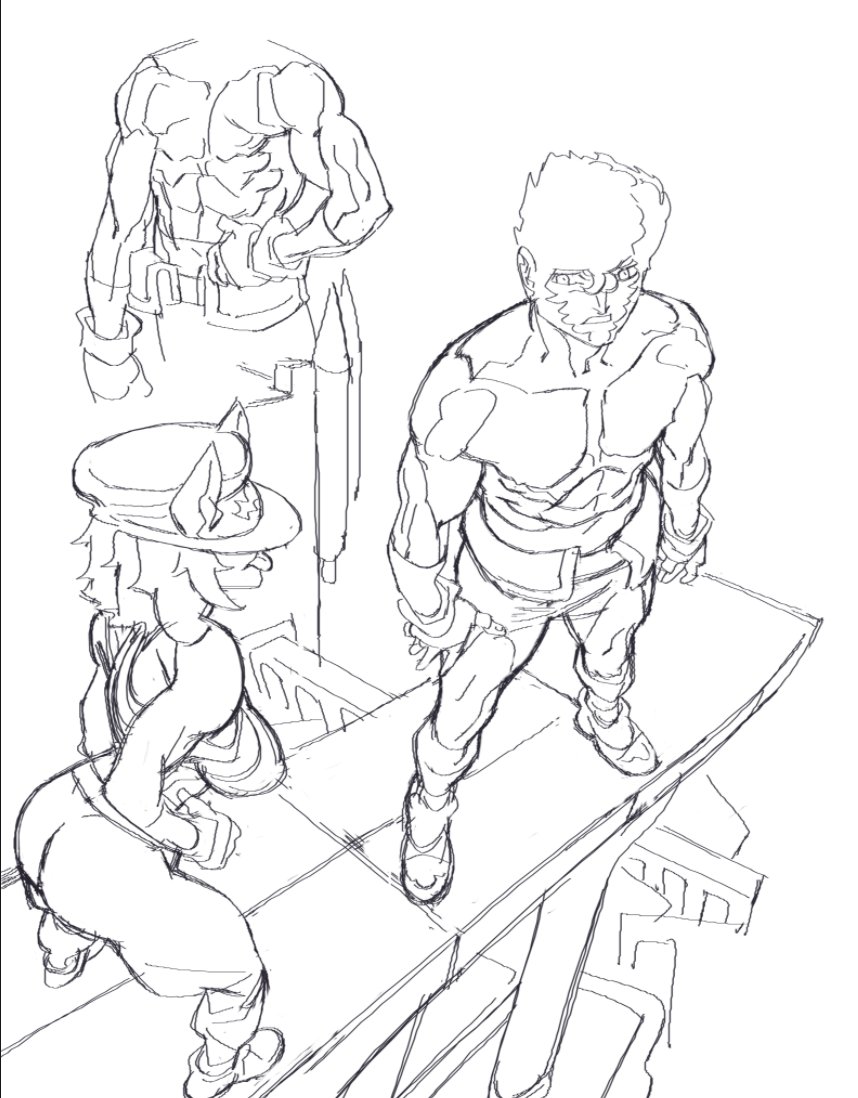 haven't drawn in a while