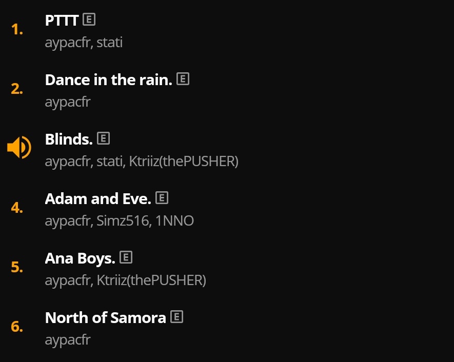 Asegoodmusic's tweet image. AYPACFR

 STORM TAPES 💿

OUT NOW
(ON AUDIOMACK AND SOUNDCLOUD ONLY)