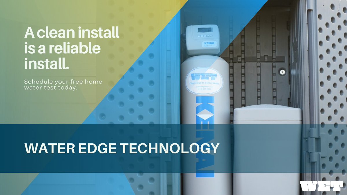 WaterEdgeTech's tweet photo. Hard water doesn’t stand a chance. 

Kenai system installed ✔️

Soft water. Clean living. Water Edge Technology.

#wateredgetechnology #HolidayReadyHome #TexasHomes #HomeImprovementSATX #HomeWaterSystem https://t.co/7UlSQuo9dT