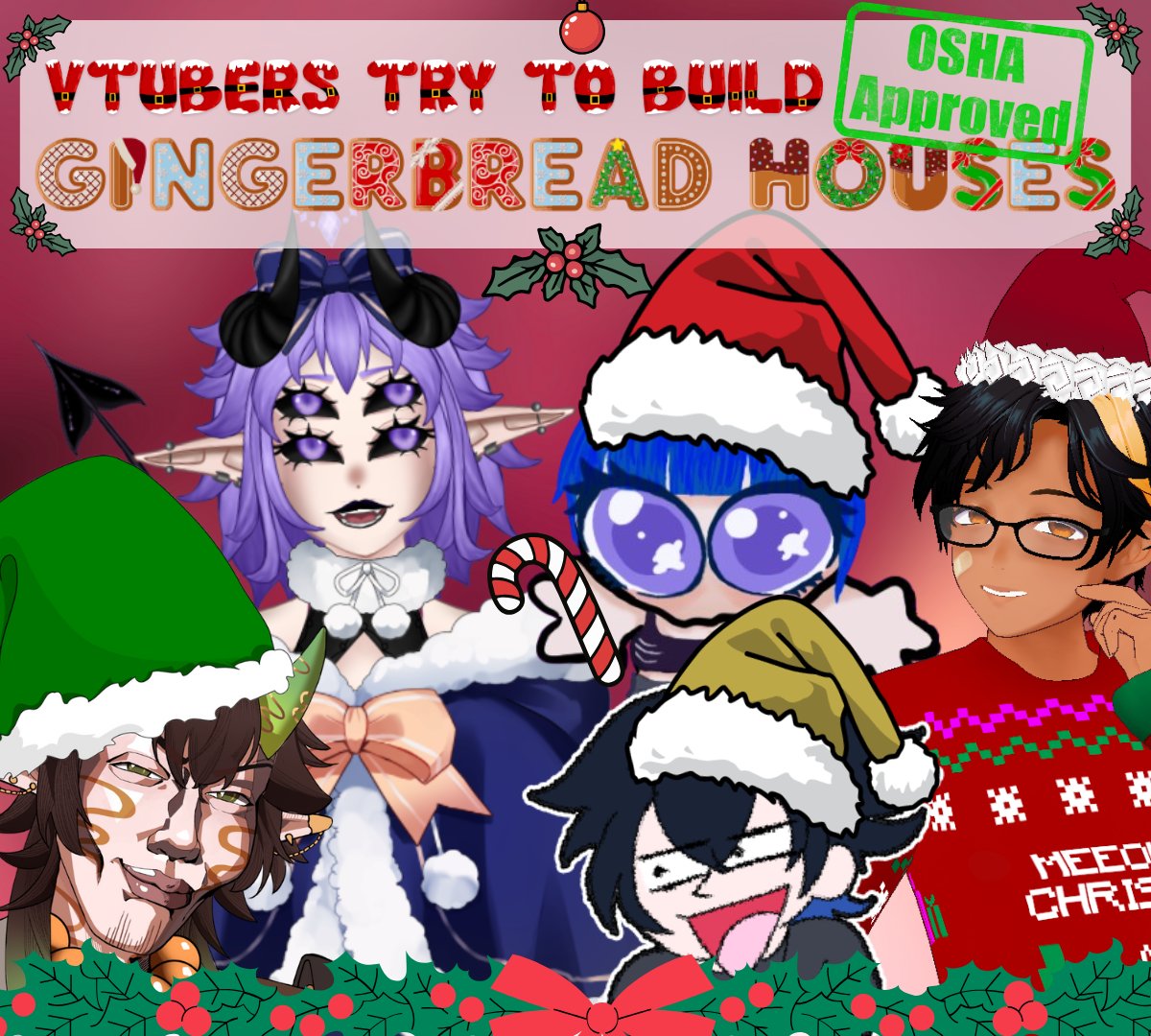 🧁ITS BACK, WE'RE GONNA TRY TO BUILD GINGERBNREAD HOUSES 🧁

The amazing <a href="/FrogtheOni/">FrogtheOni</a> <a href="/bbreeses_/">bbreeses</a> <a href="/CozySunlightX/">CozySunlight</a> and <a href="/Dougtehles/">Dougymomo</a> are joining us for this Holiday Chaos

✨Saturday 20th of December at 7pm CET✨

And YOU get to decide who did the best Job ;)

twitch.tv/fr0zenunicorn