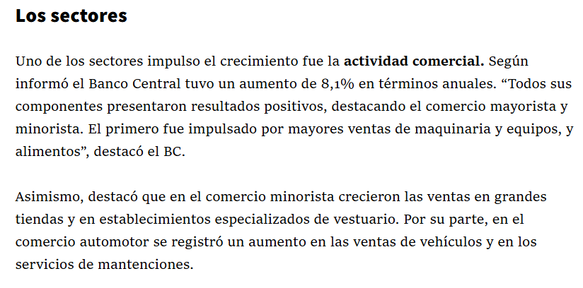 Mejores salarios = mas crecimiento?

Otro trimestre q la economia crece por sobre espectativas. Al gobierno lo han atacado mucho por politicas de aumentos a los salarios, pero es enteramente posible que esten influyendo positivamente sobre la actividad comercial.