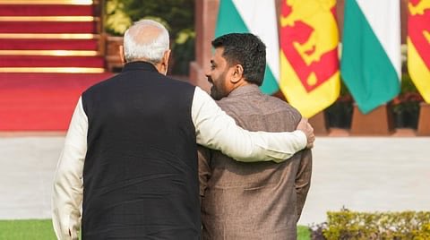 India Prime Minister Narendra Modi held a telephonic conversation with Sri Lankan President Anura Kumara Dissanayake, assuring India’s continued support.

🇮🇳🤝🇱🇰

Prime Minister Shri Narendra Modi holds a telephone conversation with the President of Sri Lanka

PM expresses
