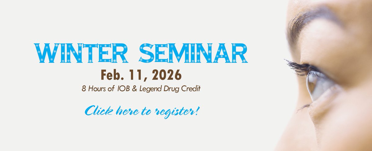 IndianaEyeDocs's tweet image. Registration is open for the IOA&apos;s 2026 Winter Seminar! This event includes a bonus hour, offering eight hours of in-person IOB and Legend Drug continuing education credit. Check out the schedule at the link and register today! mms.ioa.org/members/evr/re…