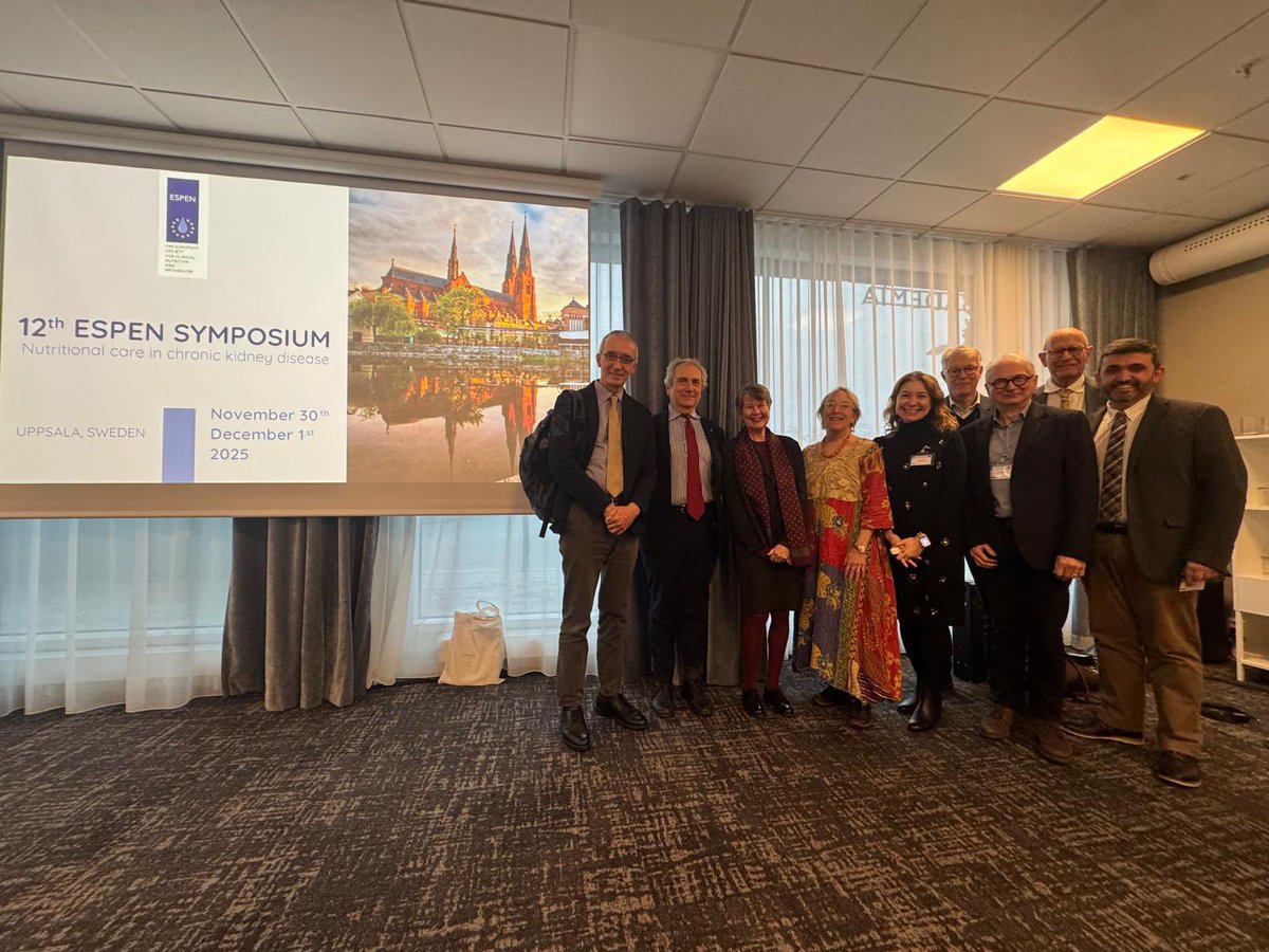 IMHeal_'s tweet image. Today we concluded the ESPEN – Uppsala “Nutritional Care in CKD” symposium with great participation.
Looking forward to meeting the nutrition volunteers again in future sessions. ✨
#ESPEN #EuGMS #IMHeal #CKD #itf #akademikgeriatriderneği #kepan