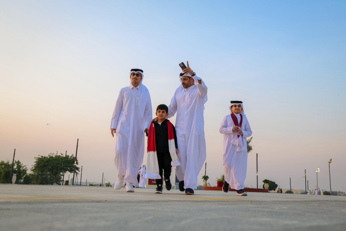 جمهورنا عالوعد دايماً 💪🏼🇶🇦