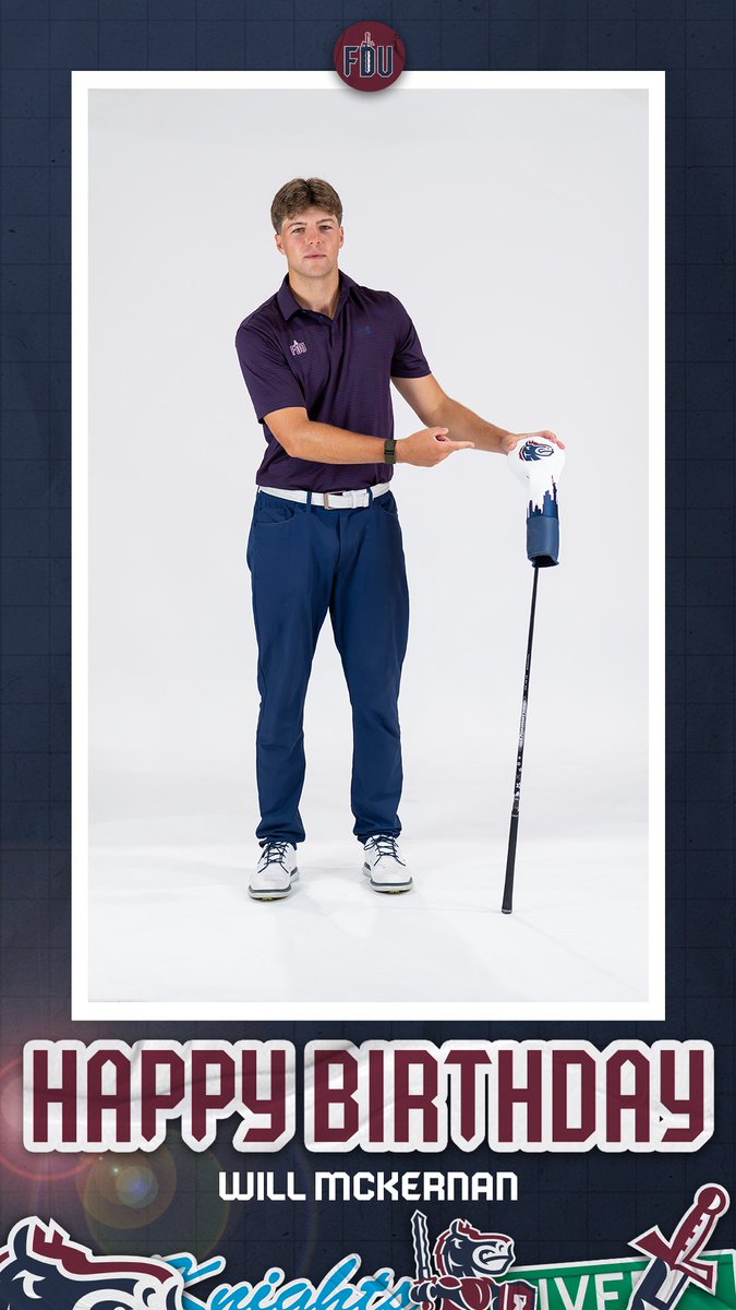 Happy birthday Will! ⛳️🎂  

#uKNIGHTED