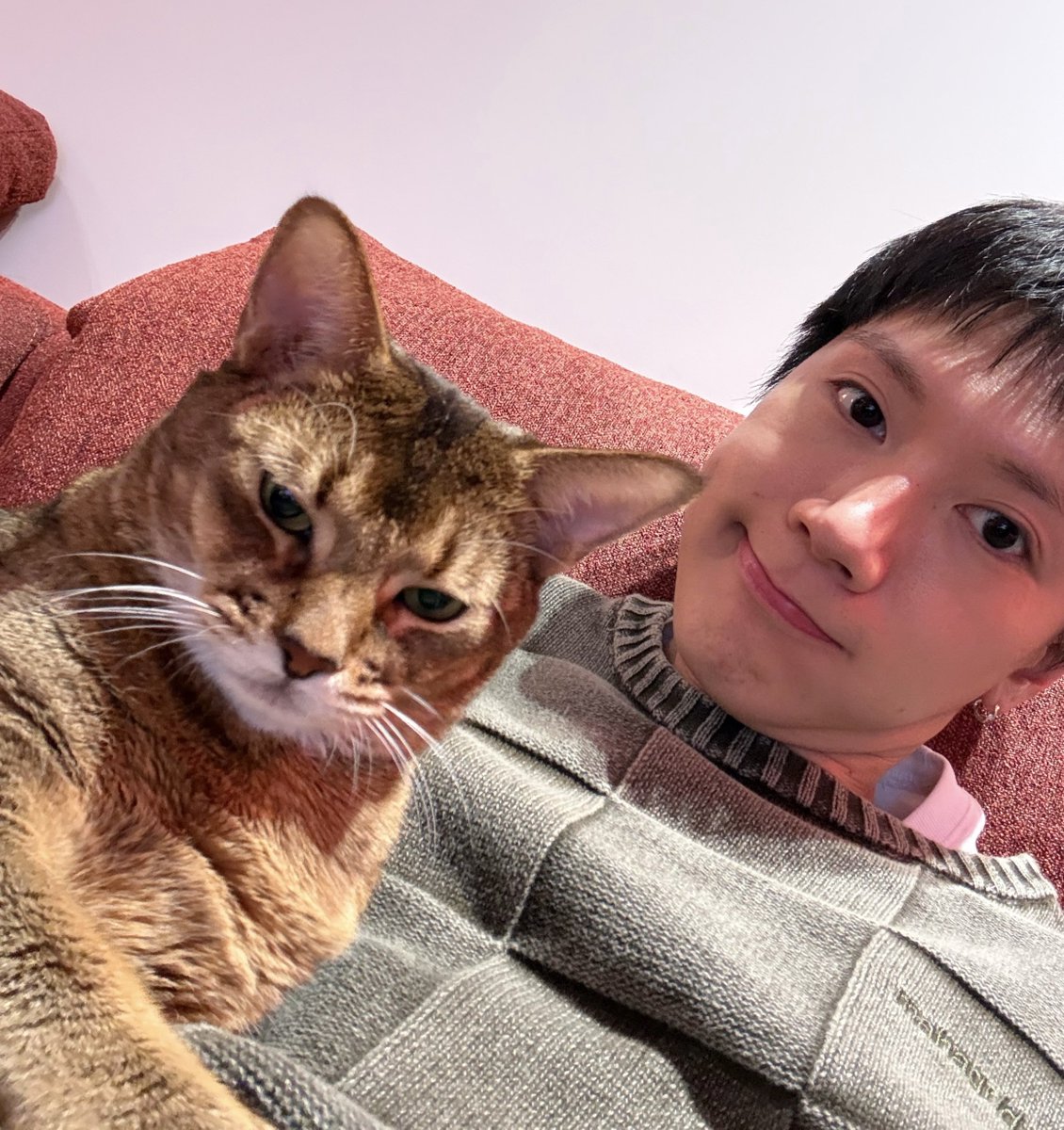 PPTT_1001's tweet image. Leon = Unconditional Love รักที่ไม่มีเงื่อนไขของปะป๊าเตนล์ 🫶🏻🐱