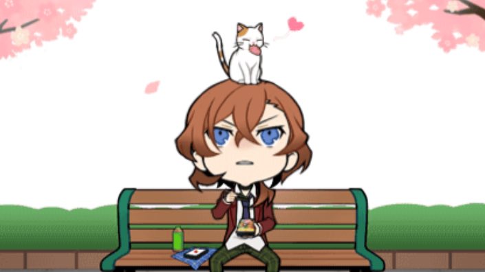 remember in mayoi when Chuuya was eating lunch alone a cat snatched his food and instead of being annoyed or mad, he was just worried the food was too salty and would make the cat sick 😭