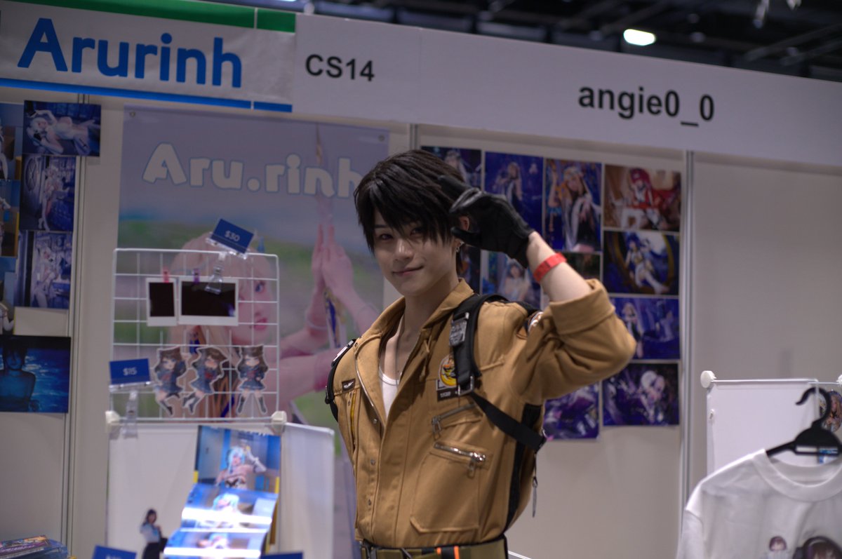 rocketpunchboy's tweet photo. there were alot of cosplayers for sure! some are supercute! #AFASG2025 #AFASG https://t.co/Rsj29vpPM2