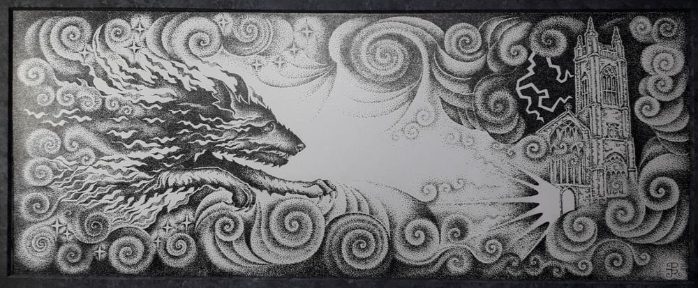 🍂🐾🍂"It strayed unbound, intentionally freed from its accustomed bonds and byways, a law unto itself. An elemental entity, birthed at a pivotal shift lost in the deep past, when a friend was refined from a foe."  

📖Deeper Older Darker. 
#MythologyMonday #BookChatWeekly