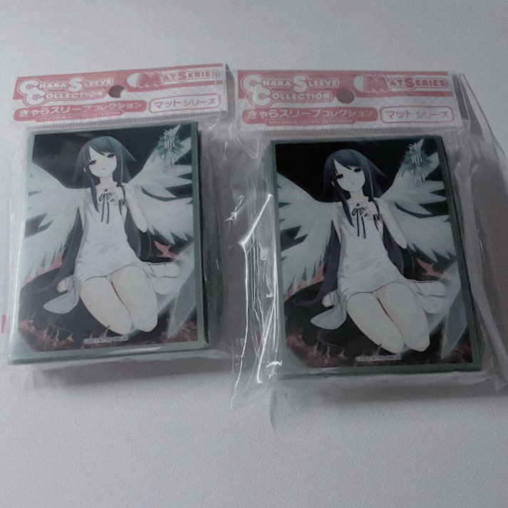 My pre-ordered Saya sleeves have arrived >△<
