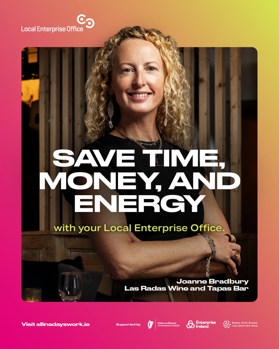 Now is the time when your business needs to start saving money, time, and energy!

We help businesses work more efficiently, digitalise operations and become more sustainable. Get in touch today to learn how you can save, time, money and energy.

Visit allinadayswork.ie.