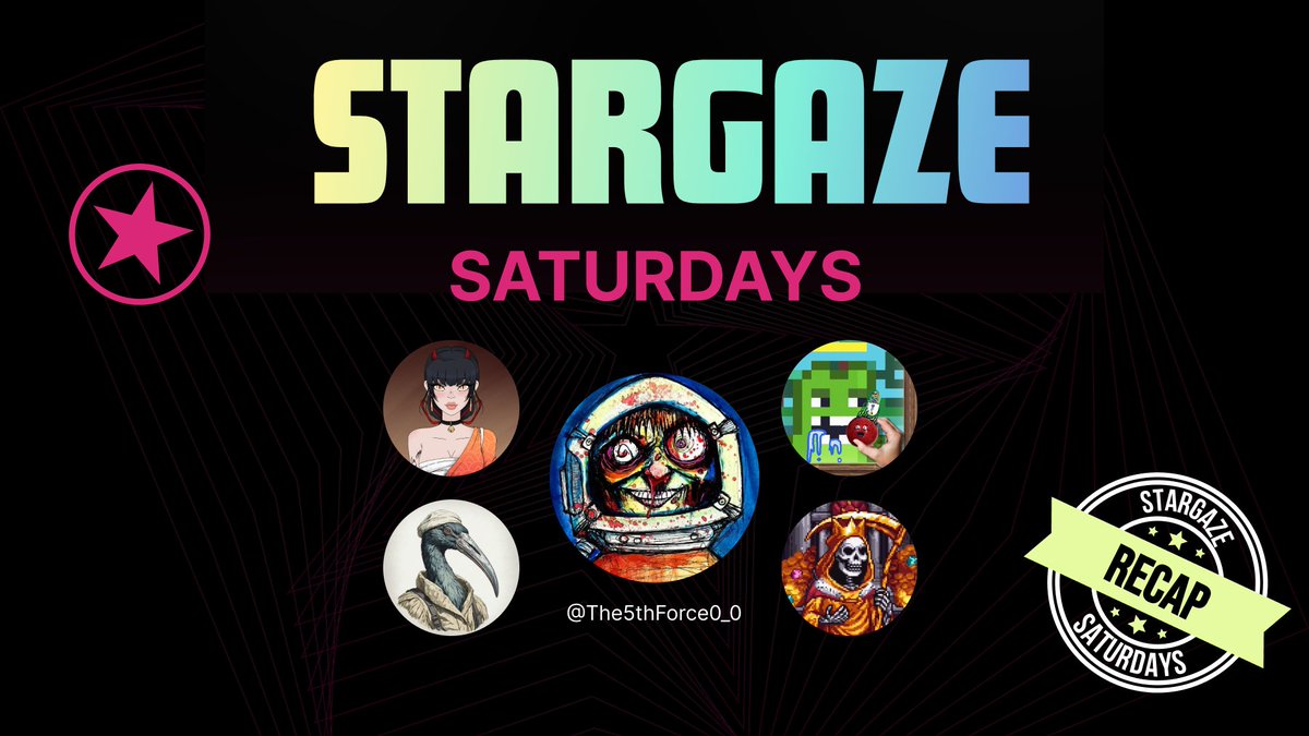 The5thForce0_0's tweet image. ✨ Stargaze Saturdays Monthly Recap ✨

@StargazeZone artists &amp;amp; collections featured in November:

- @mamoresxiv
- @expedition_pics
- @flarnrules1
- @Underworld_NFTs

As well as 10 Genesis collections!
See them all 👇