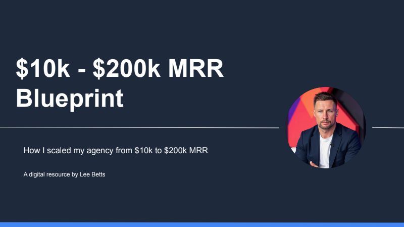 I just finished creating the $10k-$200k MRR Blueprint

It's everything I learned from scaling my agency from $10k to $200k MRR

Everything I wish I had known 10 years ago

- Delegation
- Hiring
- Incentives
- Systems
- Lead gen
- AI
- Focus

Follow + Retweet + Reply “200k” and