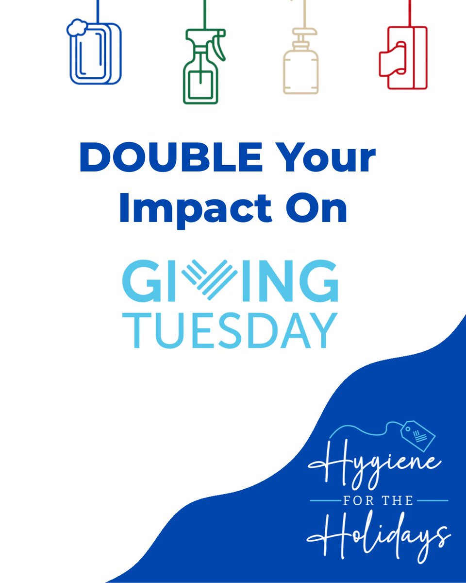 GivingtheBasics's tweet image. Tomorrow is GivingTuesday! A global day to uplift &amp;amp; give back.
And this year, every dollar you donate will be MATCHED thanks to @countryclubplaza!
Help us reach our $15,000 goal and provide dignity through hygiene essentials.
Give big. 2x your impact. 💙 ow.ly/6Fh050XuIuZ
