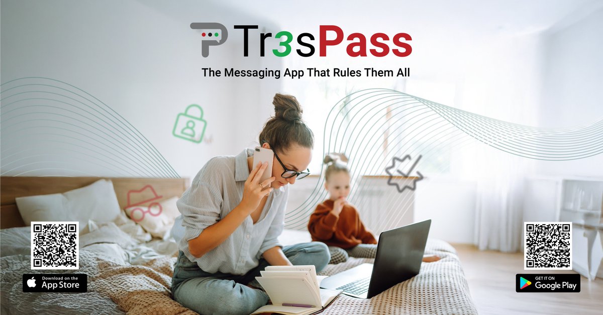 Every conversation matters when it's with the people you love. 

Download #Tr3sPass today.