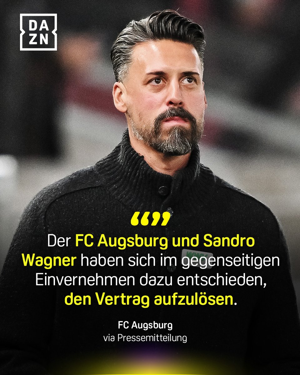 DAZN_DE's tweet image. Paukenschlag in Augsburg 😳 #Bundesliga #Wagner