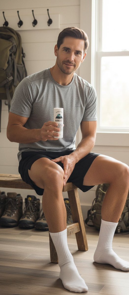 Stop thigh chafe with MANDUST! Learn more: mandust.ca/blogs/fresh-ne… #mensgrooming #chafefree #giftideas