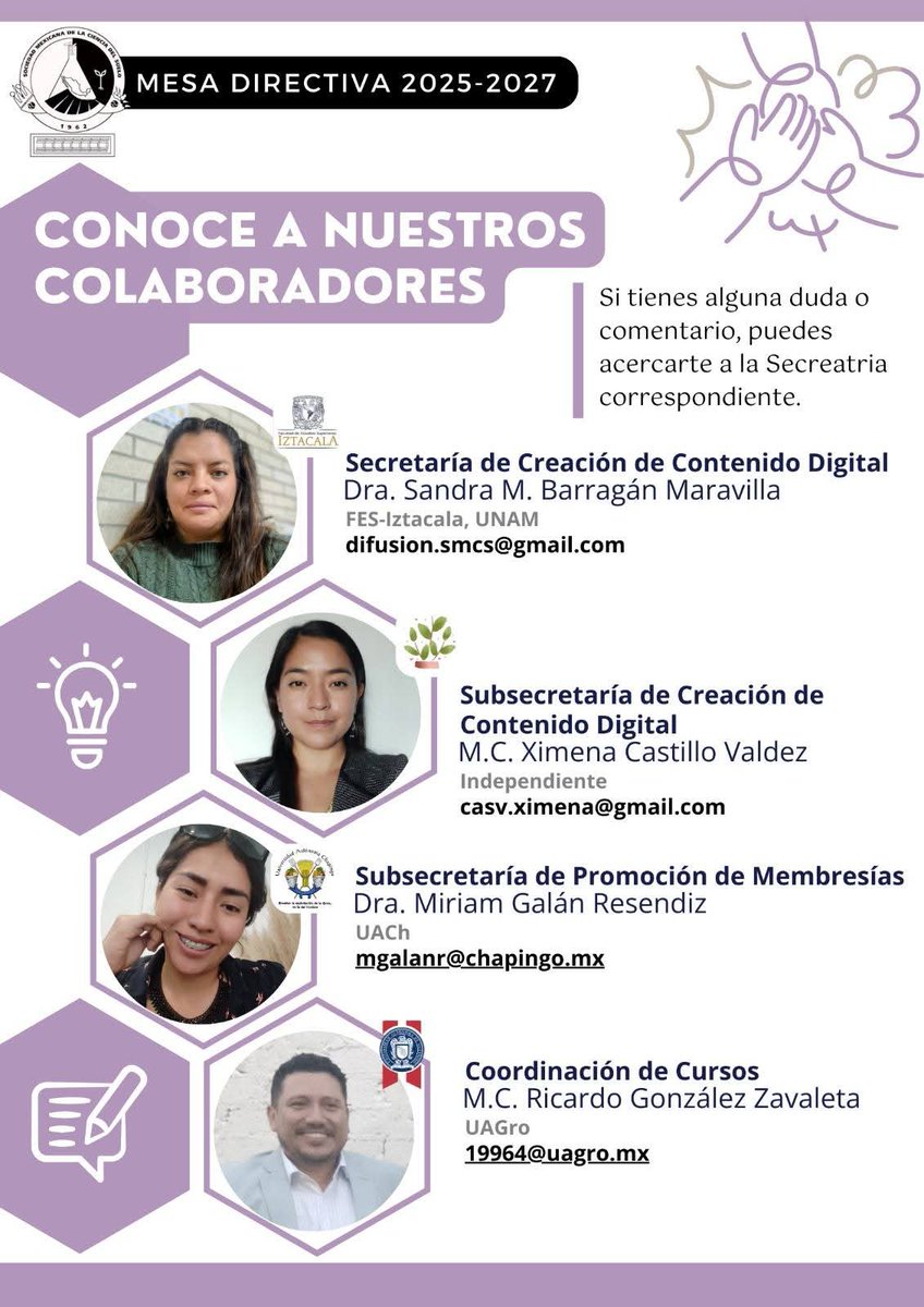 Sociedad Mexicana de la Ciencia del Suelo tweet media