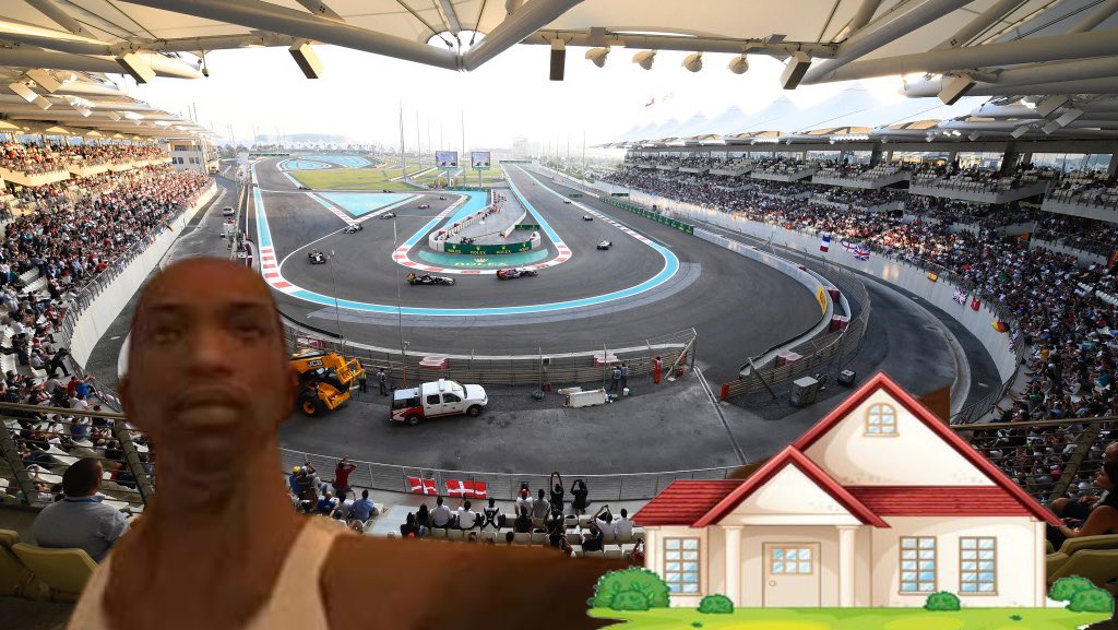 mis padres: “¿dónde cojones está la casa?”

mi casa y yo en el GP de Abu Dabi:
