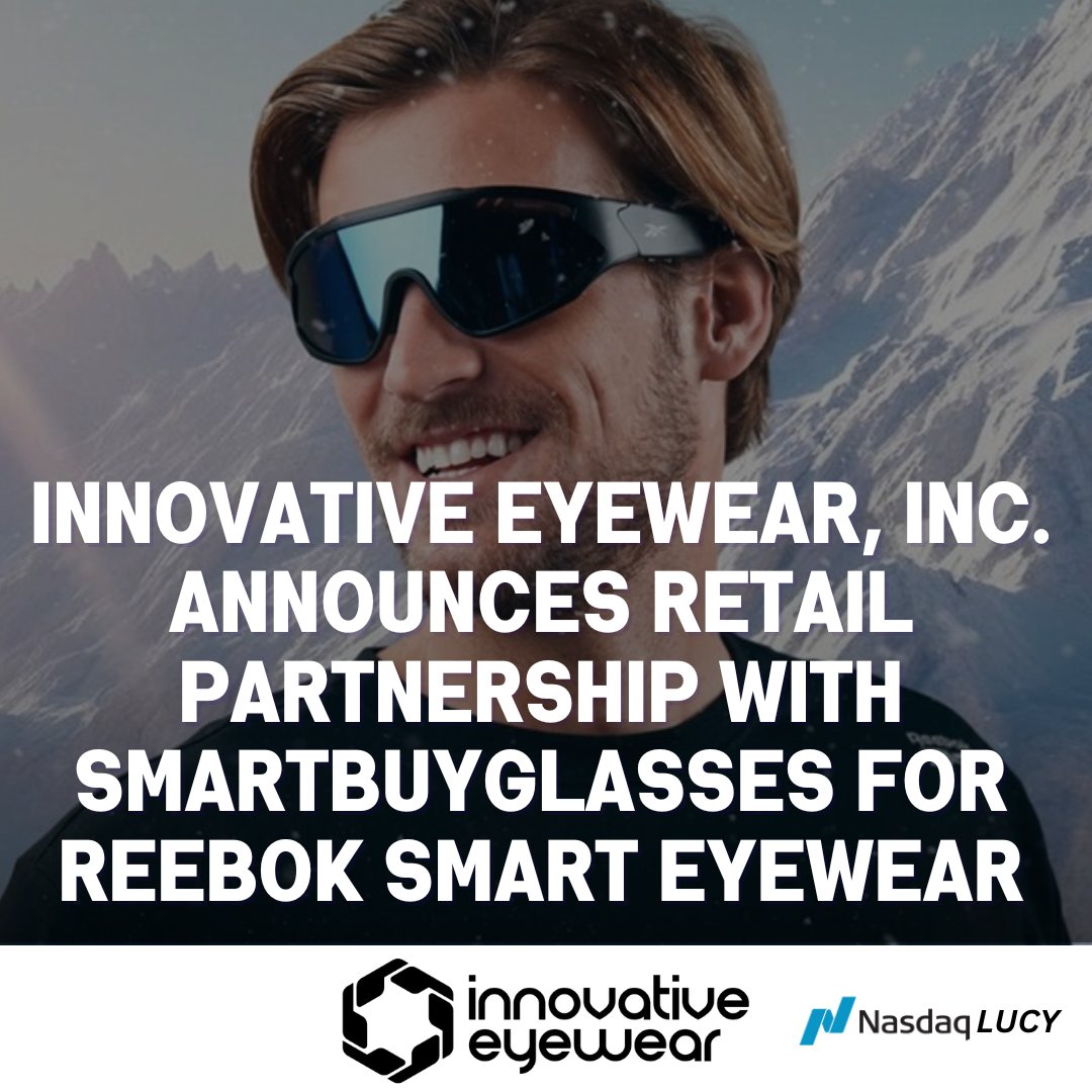 <a href="/Skyline_CCG/">Skyline Corporate Communications Group, LLC</a> is sharing an update from our client <a href="/LucydEyewear/">Lucyd Eyewear</a> (<a href="/Nasdaq/">Nasdaq</a>: $LUCY; $LUCYW) following the Company’s announcement of a new retail partnership with <a href="/SmartBuyGlasses/">SmartBuyGlasses</a>, a global leader in online eyewear.

Through this collaboration, SmartBuyGlasses Optical Group is now