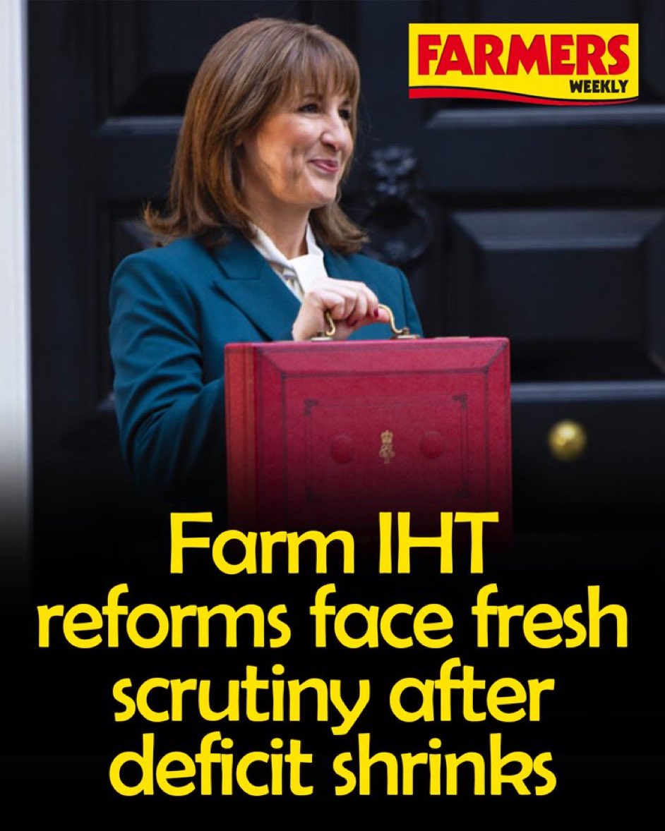 Rachel Reeves should apologise to farmers and scrap the family farm inheritance tax immediately. She financially punished thousands of farmers and all because of a massive lie over the £22bn black hole.