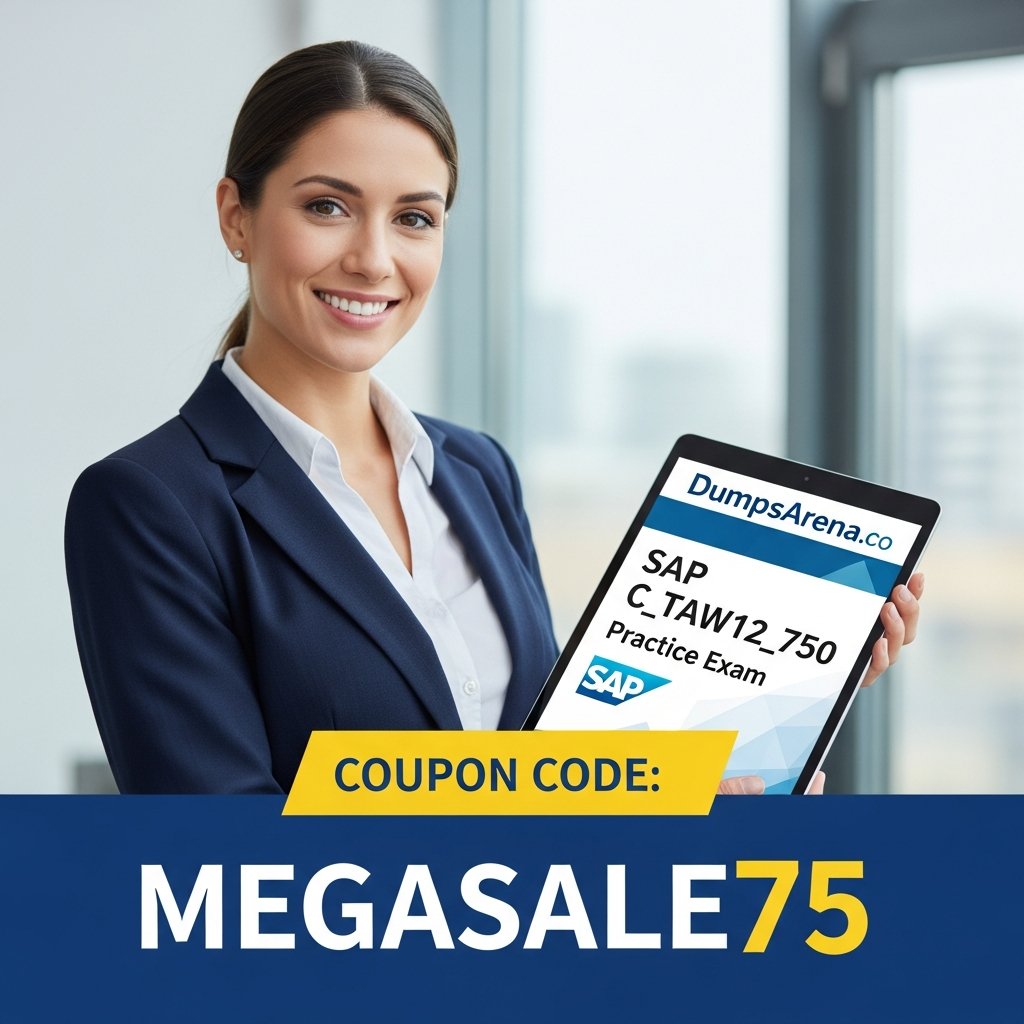 dumpsarena's tweet image. SAP C_TAW12_750 Practice Exam Coupon – Limited Time Offer
#SAP #SAPCertification #CTAW12750 #PracticeExam #SAPLearning #SAPTraining #SAPExamPrep #SAPSkills #SAPConsultant #SAPStudy