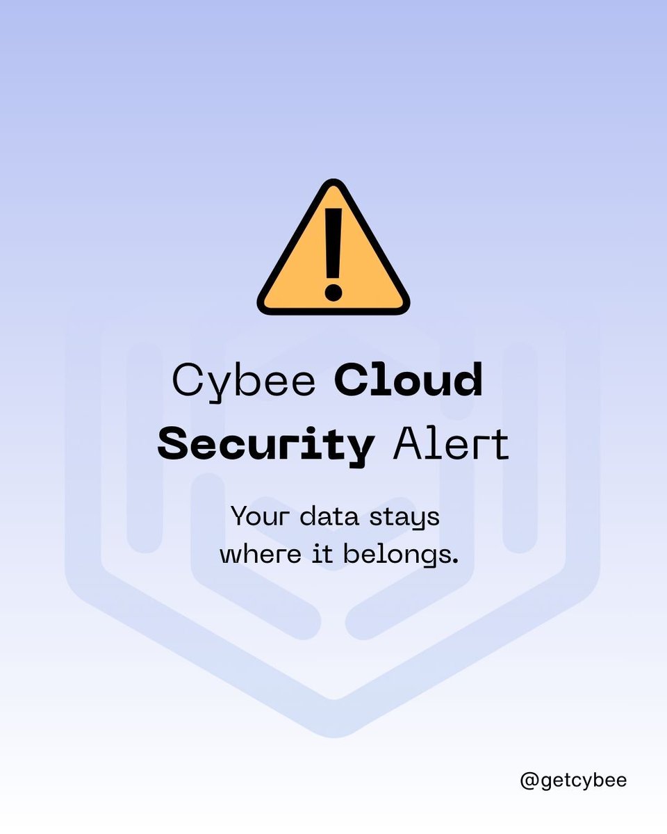 getcybee's tweet photo. Cybee = real-time data protection + alerting. 
#DataSecurity #CISControls https://t.co/zMOQs6ZcBk