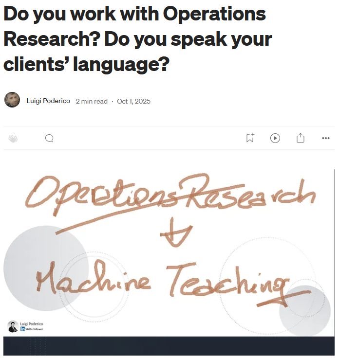 poderico's tweet image. Do you work with Operations Research? Do you speak your clients’ language?

medium.com/p/do-you-work-…
