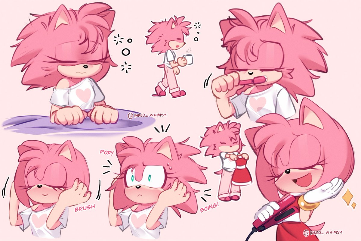 inked_whimsy's tweet image. It&apos;s still Amy&apos;s morning routine ❤️