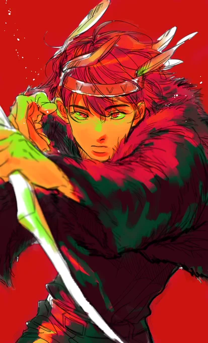 red