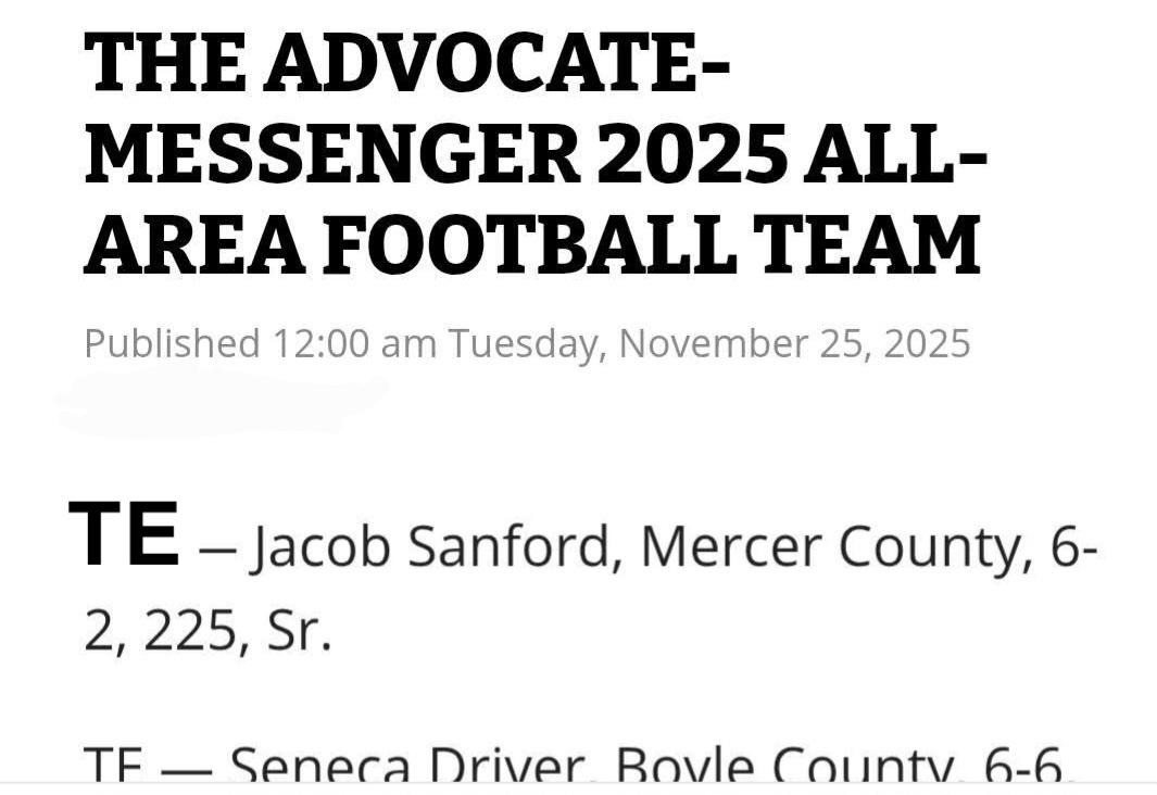 sanford_jim67's tweet photo. Well deserved my man! Keep grinding.  @jacob_sanford33 @247recruitin @PrepRedzoneKY @12thSports https://t.co/RYji9m9oto