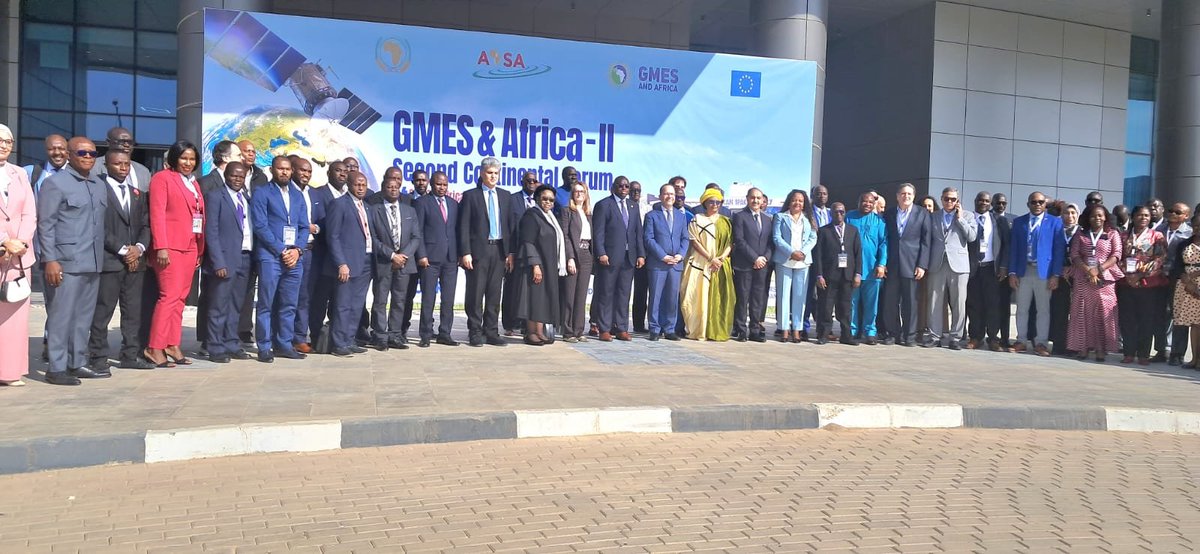 RCMRD_GMES's tweet image. The 2nd &amp;amp; final @GMESAfrica Phase 2 Continental Forum kicks off in Cairo, Egypt at the @AfSA_AU headquarters.
 
The forum brings together all the implementing consortia, policymakers, scientists, academia, RECs,  @_AfricanUnion, @EU_Commission among other  key stakeholders.