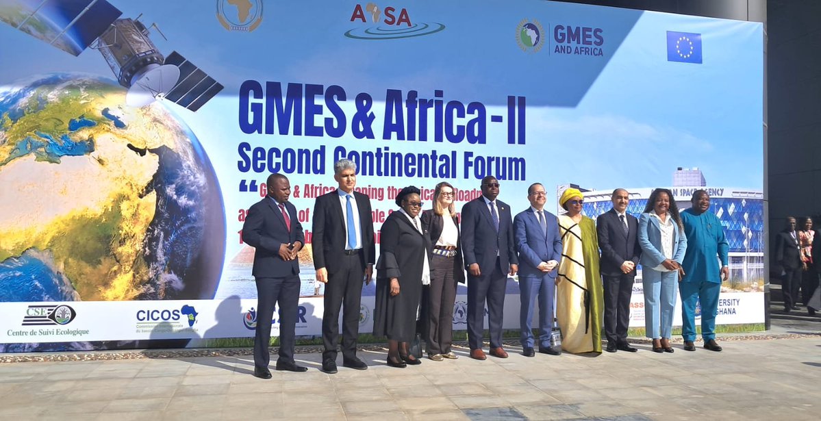 RCMRD_GMES's tweet image. The 2nd &amp;amp; final @GMESAfrica Phase 2 Continental Forum kicks off in Cairo, Egypt at the @AfSA_AU headquarters.
 
The forum brings together all the implementing consortia, policymakers, scientists, academia, RECs,  @_AfricanUnion, @EU_Commission among other  key stakeholders.