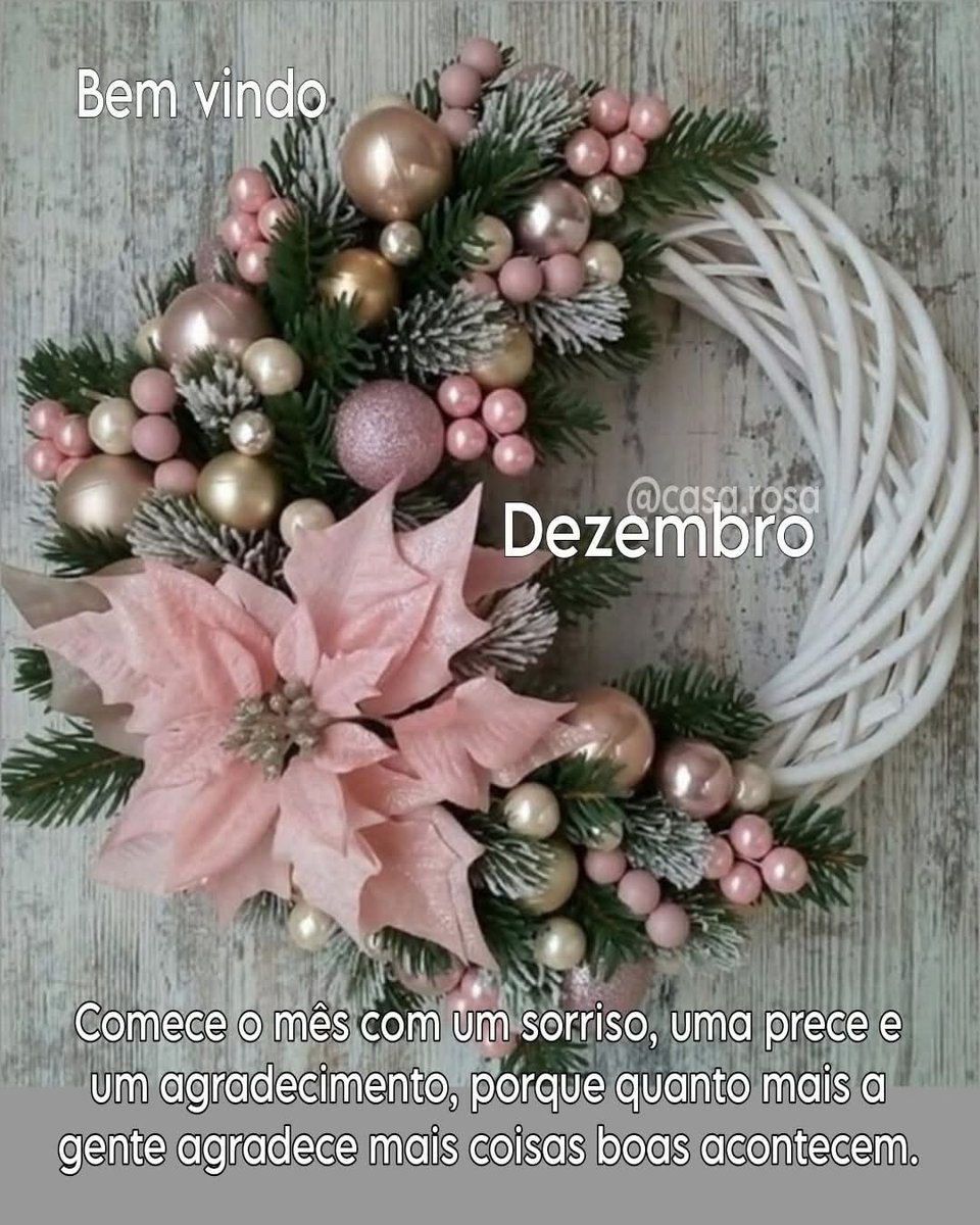 Bem vindo Dezembro....