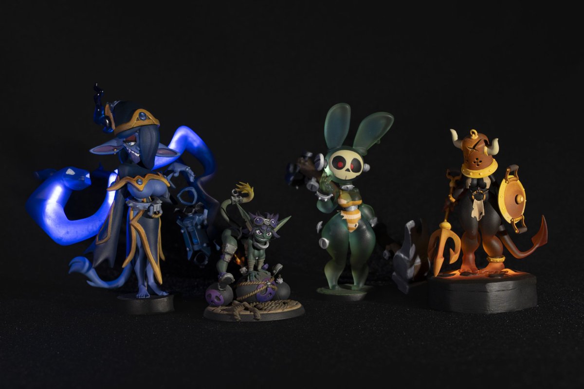 My little grove of <a href="/ForestTheRotten/">Forest</a> girls 

models by <a href="/Chepac_3d/">Chepac 3d - 🦖</a> <a href="/twingoddessmini/">TwinGoddessMinis</a> <a href="/Zenhtt/">Noah | Commission Open 1/3</a> <a href="/indiff4rence/">indifference</a> 

I also want more printable Forest gals and would be grateful for more links and authors!