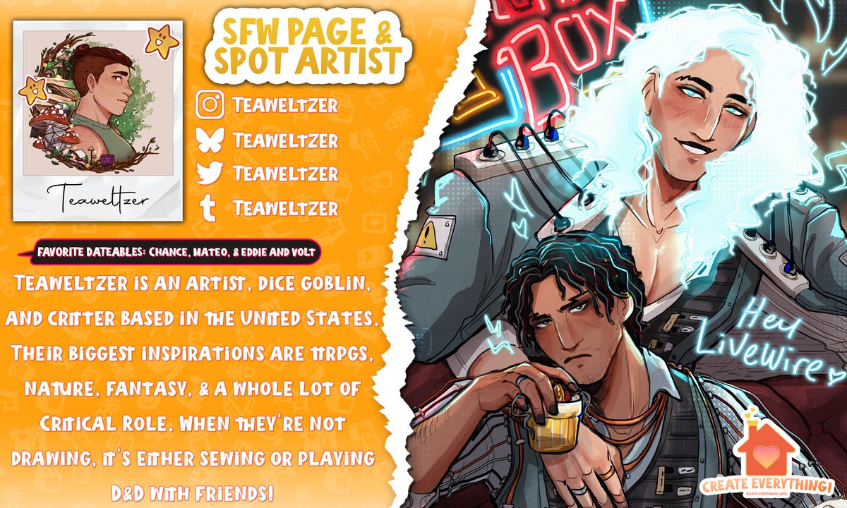 Create Everything! A Date Everything! Fanzine tweet media