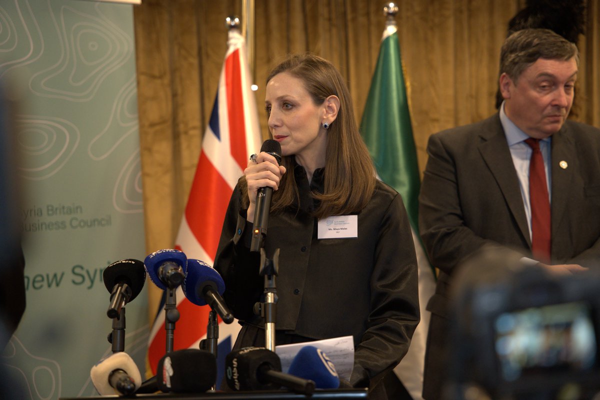 Syria Britain Business Council tweet media