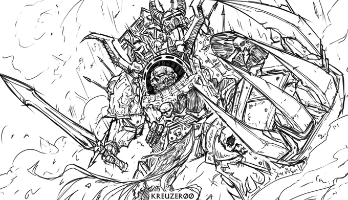 Malal Chaos Terminator

Commissioned by @0verlrd 