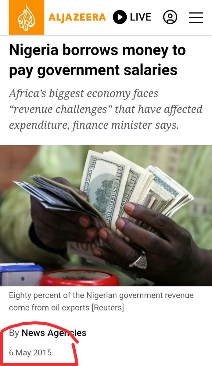 Because you have looted what we fed 300 million Nigerians for 400 years before handling over to APC. 

Go and check the meaning of the Oil boom economy.