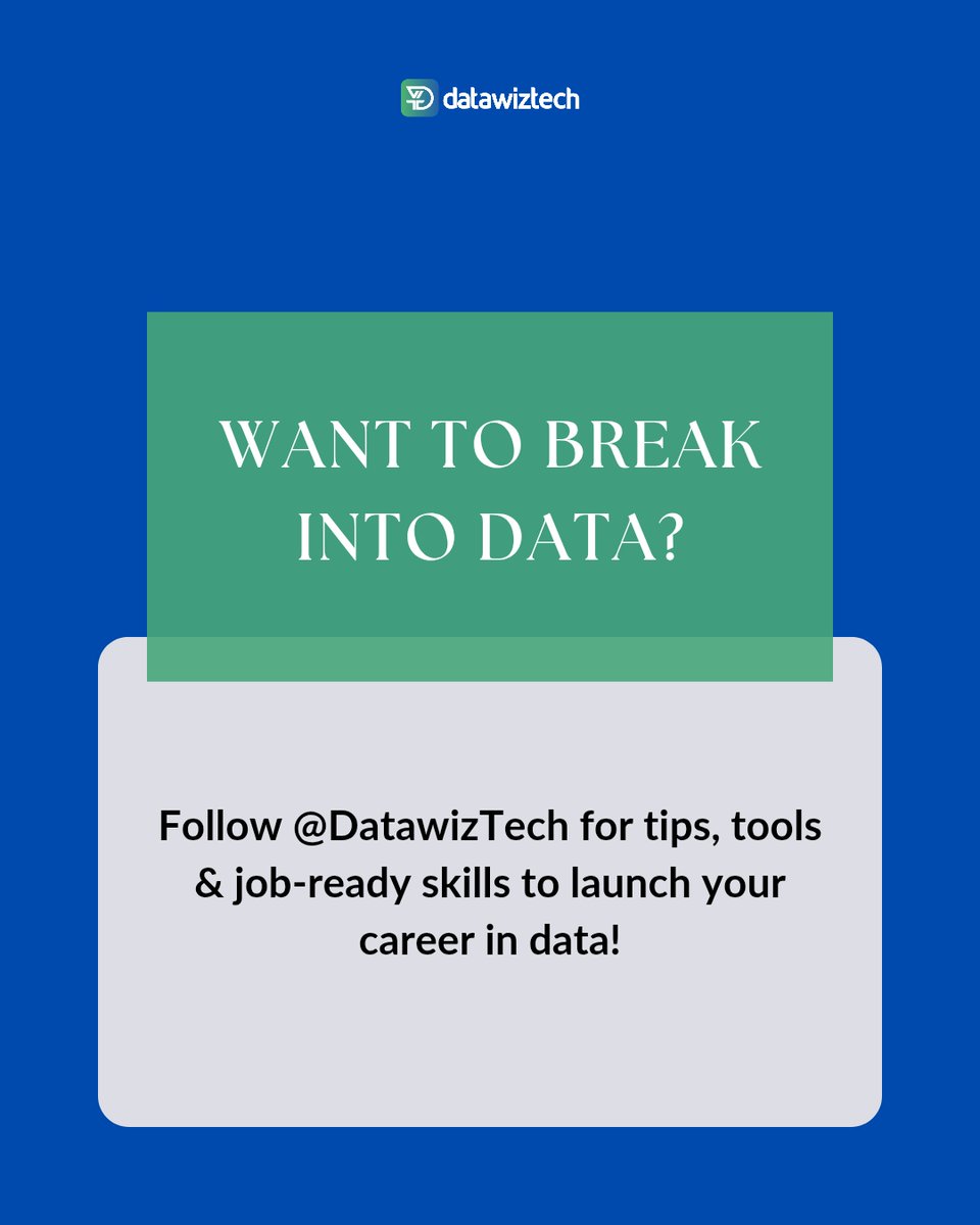 Datawiztec's tweet image. The Hard Truth of Data Analytics: Beyond the Dashboard!

Data analysis is far more than just sleek dashboards and instant insights. The real work and the real value is in the trenches: Defining the problem clearly, meticulously cleaning messy data (analysts spend up to 80% of…