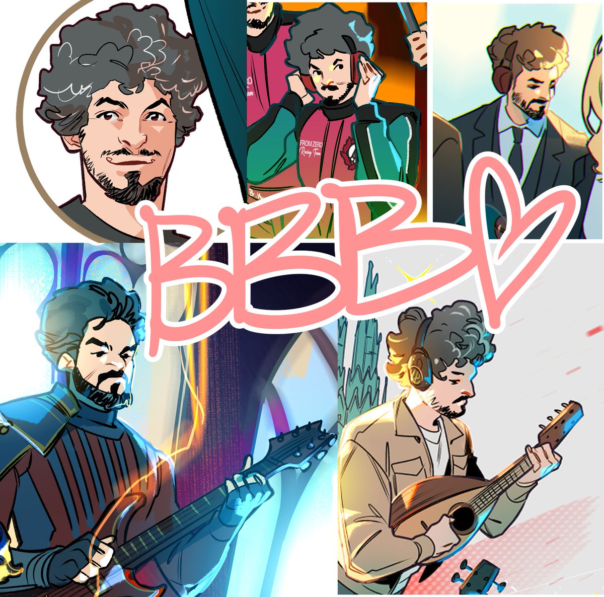 LuxWombat's tweet image. some of my most recent BBB&apos;s drawing ✨
Happy bday!