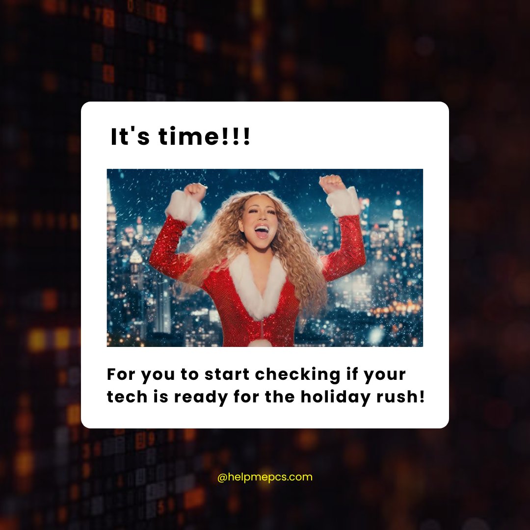 helpmePCS's tweet image. It&apos;s time!!!! 

Holiday deals + rushed inboxes = perfect timing for festive phishing scams.

Let PCS keep watch so your business stays merry, bright, and protected!

👉 hubs.ly/Q03VSCwF0 

#helpmepcs #helpdesk #managedIT #holidayseason #phishing