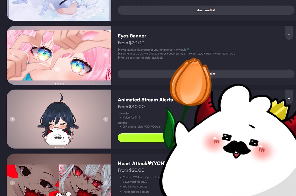 I’m reopening my VGen ✨
Spicy art requests are welcome under ILLUSTRATION as well
I’m also preparing several YCH options to make things easier to order.
I don’t have spicy samples posted, so feel free to message me if you’d like to see them 🔞