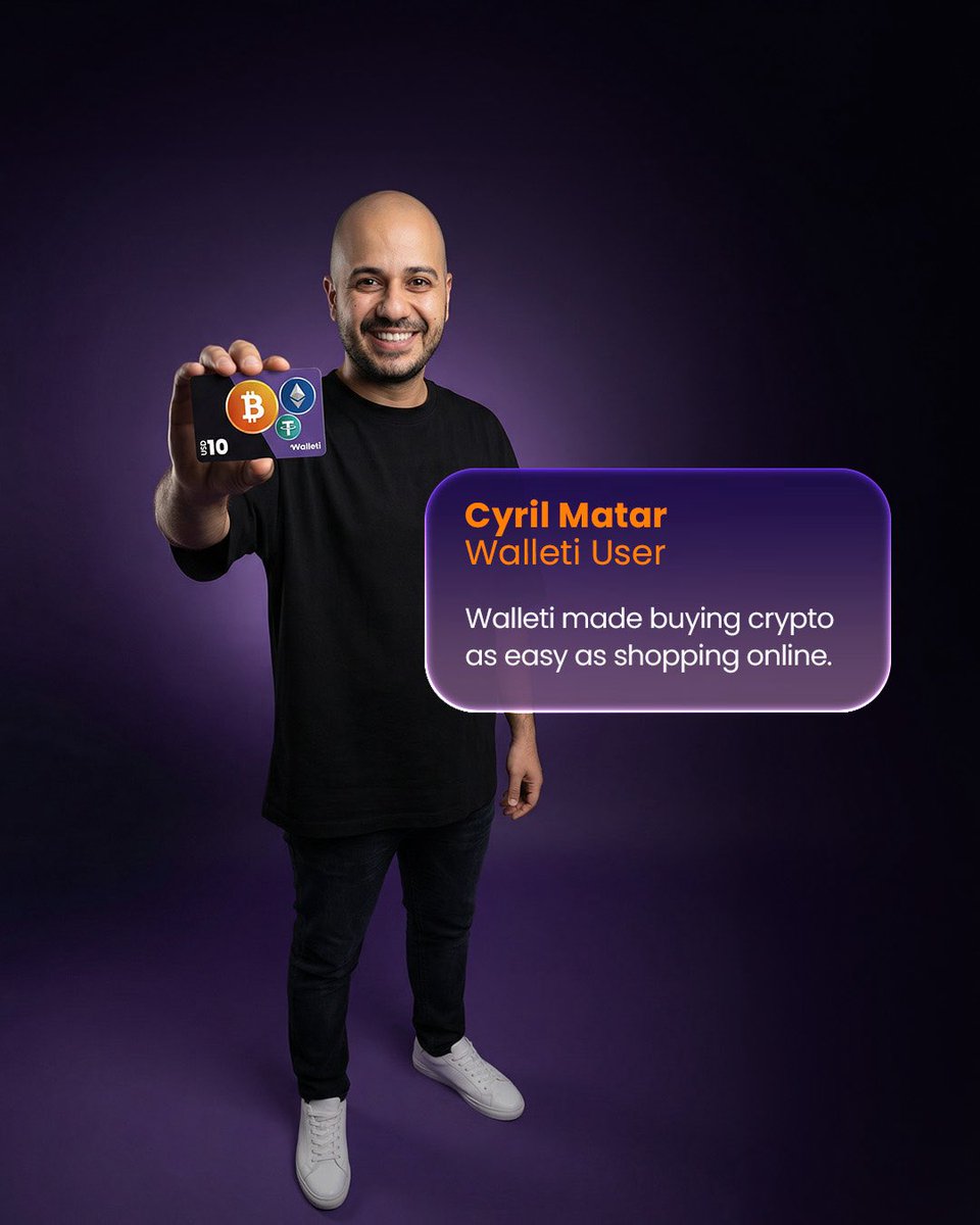 Crypto as easy as 1,2,3. 
Thats the Walleti way. 


#Walleti #CryptoSimplified  #Crypto #Bitcoin #DigitalCurrencies #Crypto123